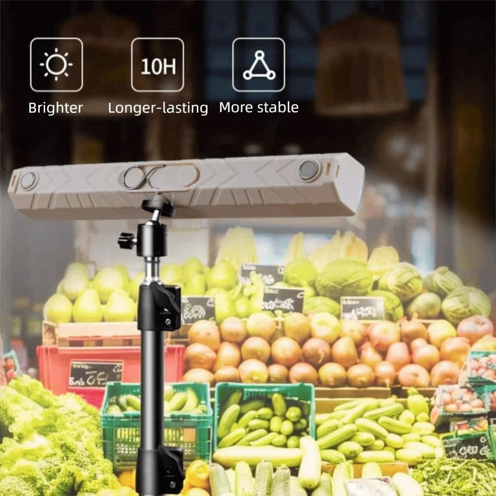 Dimmable LED Work Light 22/32/42CM Portable Design USB Rechargeable Work Light High Power LED Work Light Bar Car Repair