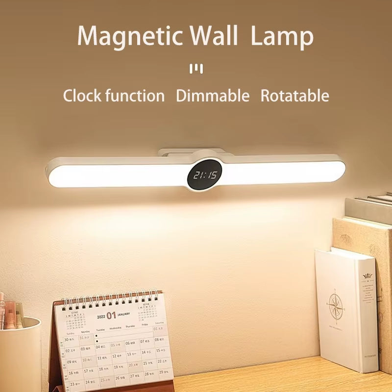 GGBingo LED Desk Lamp Learning Special Charging Wall Light College Student Dormitory Magnetic Suction Ceiling Desk Reading Light