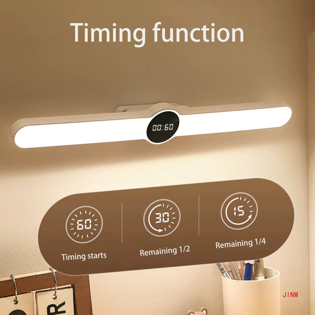 GGBingo LED Desk Lamp Learning Special Charging Wall Light College Student Dormitory Magnetic Suction Ceiling Desk Reading Light