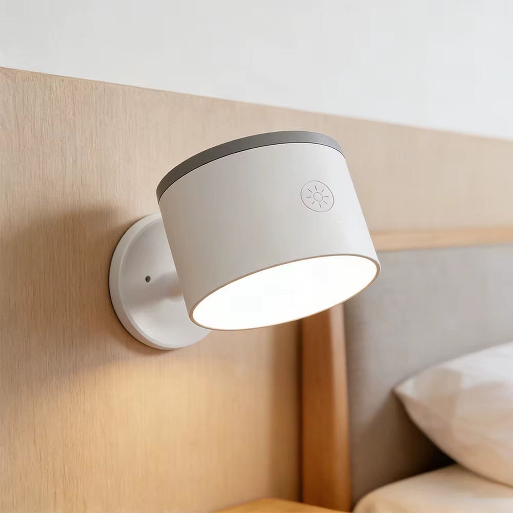 Rechargeable Wall Lamp Bedside Reading Eye Care Magnetic Wireless No Wiring Atmosphere Light