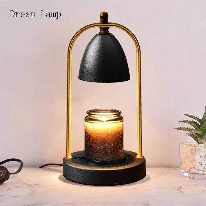 American Candle Warm Lamp Without Fire Romantic Aroma Lamps For Bedrooms/ Coffee Shops / SPA Centers Can Dimmer Timing