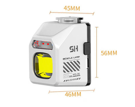Cross-border new model cycling light super bright mini strong light warning multi-function front and rear can be installed convenient bicycle lamp