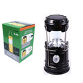 5800 Solar Camping Lantern, USB Rechargeable, Handheld Portable Light for Home, Outdoor & Night Market, Kerosene-Style Design
