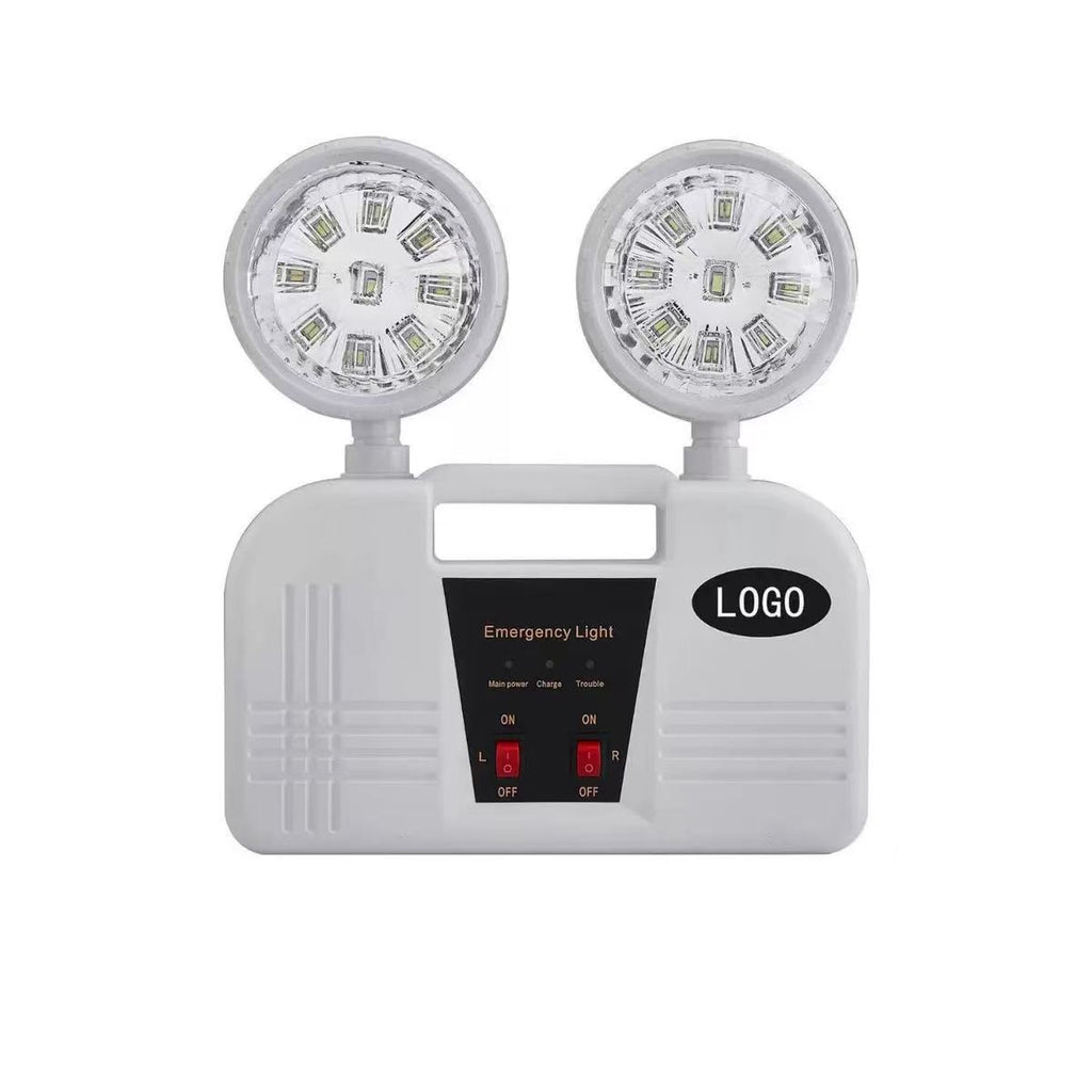 Emergency dual head light