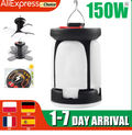 Solar charging tent lamp outdoor household waterproof camping lamp hanging lamp electric display night market stall lighting lamp