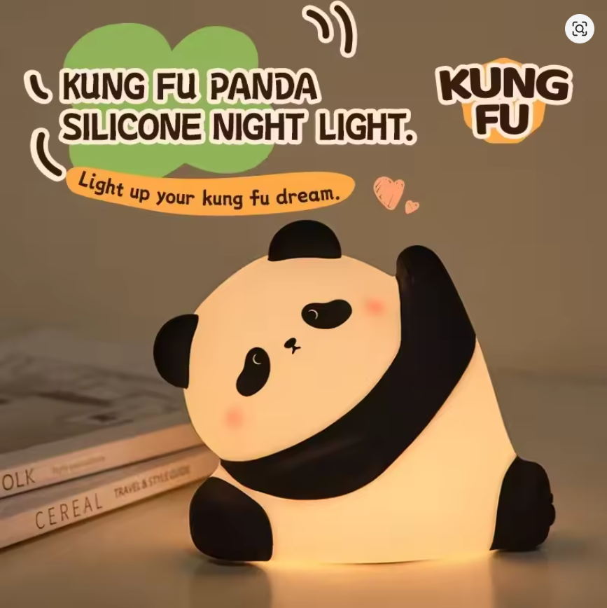 New Silicone Night Light Rechargeable LED Lamp Touch Switch 30Min Timing Bedroom Bedside LED Light Room Decor Children's Gift