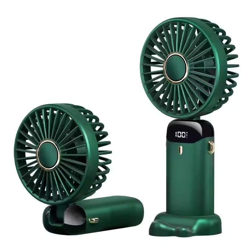 CoolBreeze | Hand Held Personal Fan With Built-In Phone Stand 4