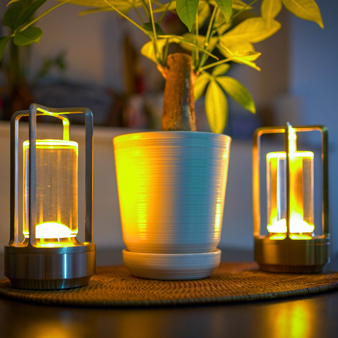 LED Table Lamp plastic bedroom bedside desk lamp rechargeable touch dimming desk lamp dining table decorative table lamp