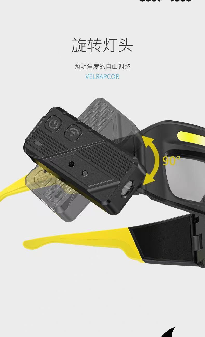 Multi Functional Glasses Light TYPE-C Compact To Charge Easy To Carry COB For Work And Maintenance Headlight