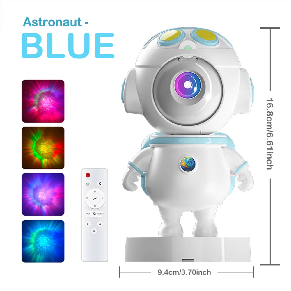 TouCloud Galaxy Star Projector: 8 modes, remote control & 360° adjustability. Perfect starry night light gift for kids & adults.