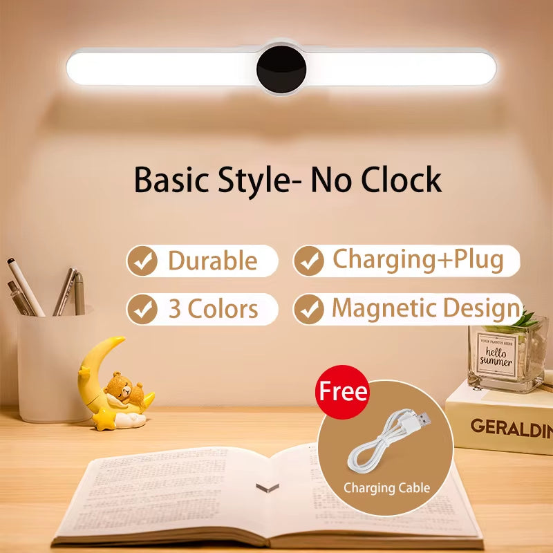 GGBingo LED Desk Lamp Learning Special Charging Wall Light College Student Dormitory Magnetic Suction Ceiling Desk Reading Light