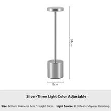 Simple Touch Sensor LED, Table Lamp 3Colors