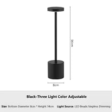 Simple Touch Sensor LED, Table Lamp 3Colors