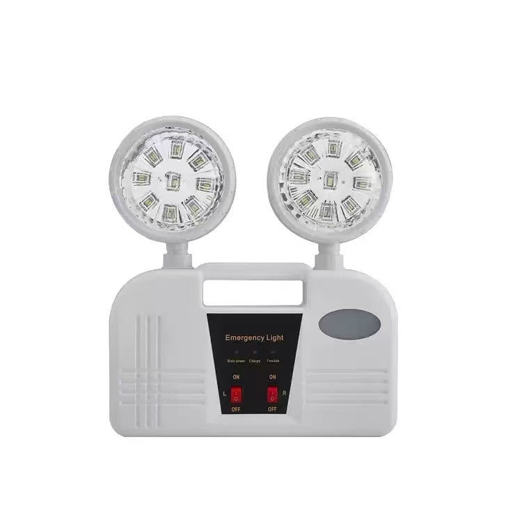 Emergency dual head light