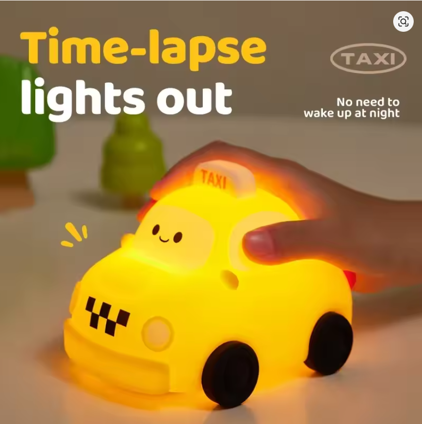 New Silicone Night Light Rechargeable LED Lamp Touch Switch 30Min Timing Bedroom Bedside LED Light Room Decor Children's Gift