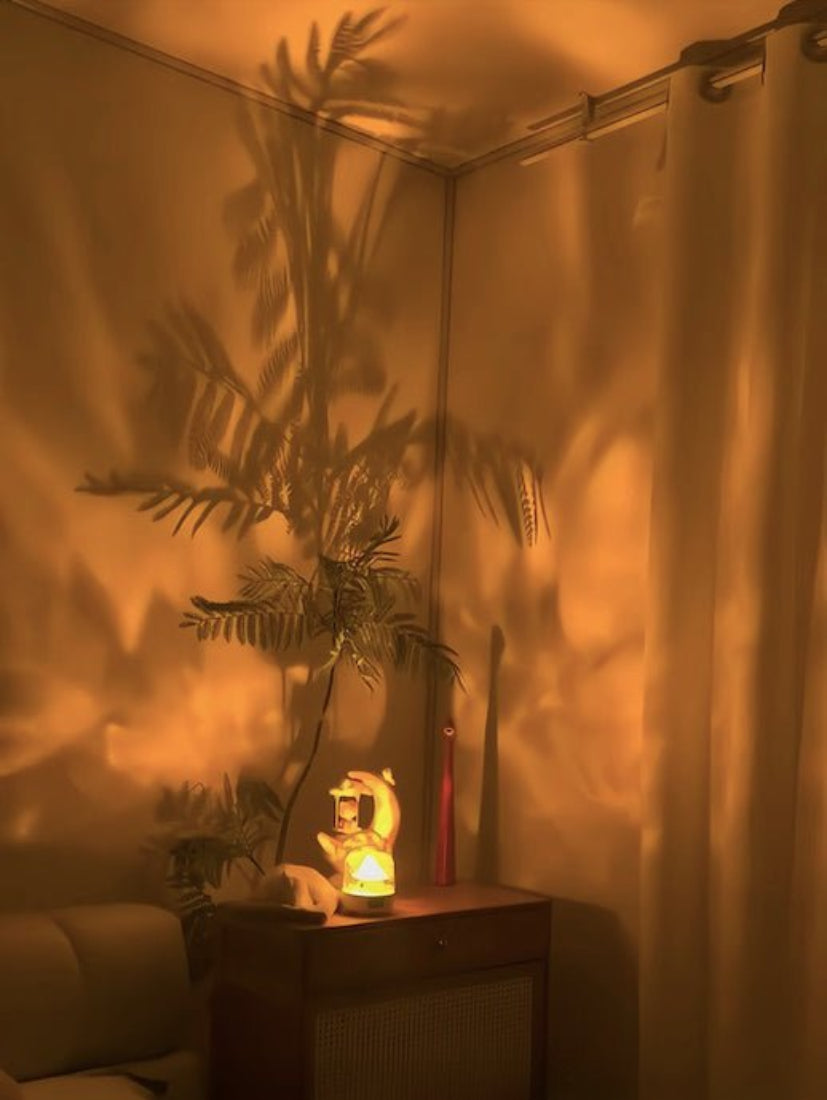 Light Theatre: Ambient Light With Stereo Speaker, Ripple Sunset Aurora Projector All - in - 1 - Night Lights & Ambient Lighting - Light Theatre - Iceberg - INSPECIAL HOME