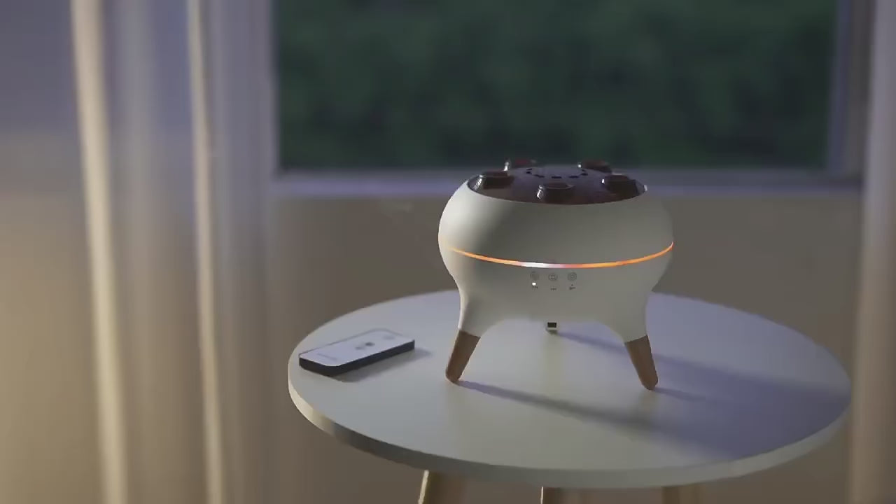 Dynamic Jellyfish Air Humidifier 250ml Essential Oil Diffuser Remote Control Bedroom Humidifier With 7 Colorful Night Lights